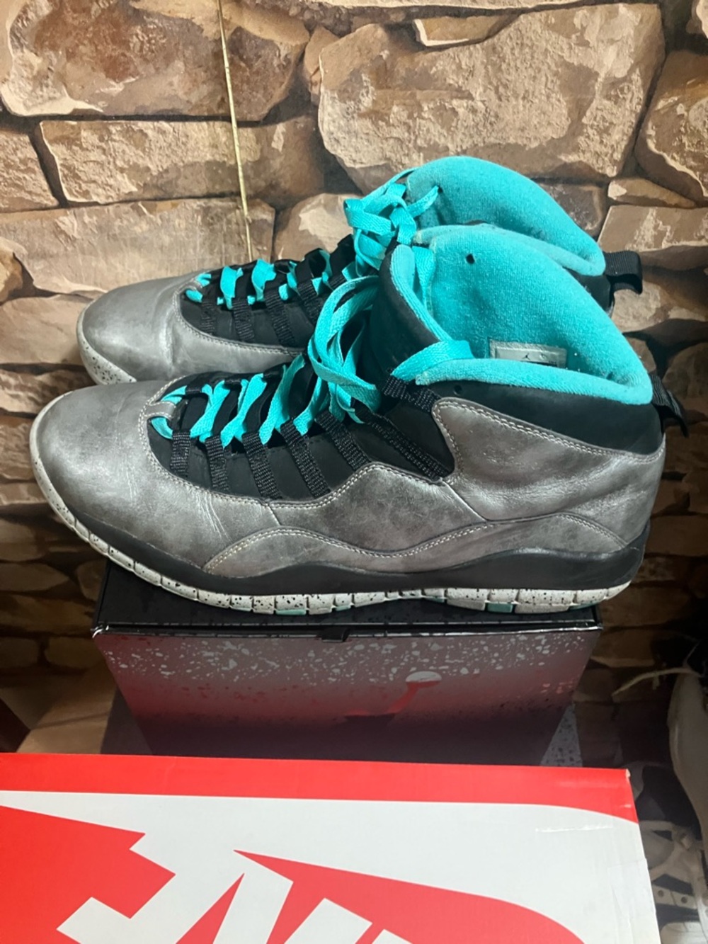 Jordan Retro 10 Lady Liberty Size 13 GUC - Picture 4 of 6